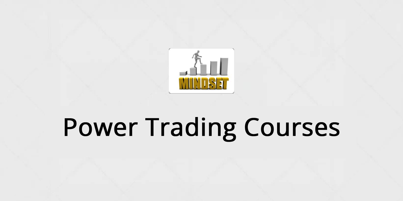 A picture of the power trading course logo.